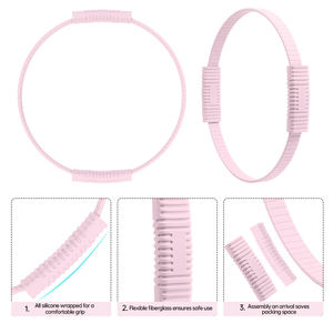CZFIT Ankle Weight Custom Silicone <b>Dumbbell</b> Yoga Mat Fitness Pilates Ring Yoga Ring Pilates Props Set Custom - Product Image 2