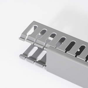 スロット付き50*50デスクトップケーブルオーガナイザーケーブルトラフ配線アクセサリープラスチックケーブルトレイハロゲンフリートランキング - Product Image 5