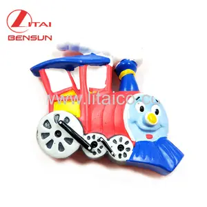 Promotional Custom Tourism Souvenirs 3D Plastic Rubber PVC Customized Thomas Refrigerator Fridge Magnets