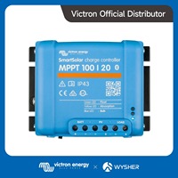    Contrôleurs de charge solaire Victron SmartSolar MPPT 75/10, 75/15, 100/15 et 100/20 pour panneaux solaires