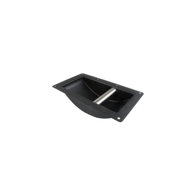 Stamped Metal Audio Equipment Hardware Black Oxide Speaker Recessed Handle