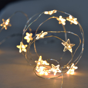 Bầu trời đầy sao <span class=keywords><strong>Led</strong></span> sao dây đồng chuỗi đèn tùy chỉnh hộp pin cho trong nhà kịch bản trang trí cho Giáng sinh kỳ nghỉ - Product Image 4