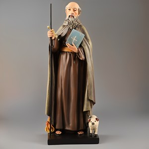 Productos en Stock, Estatuas Religiosas Católicas de Resina, Cristianas, 27 cm de Alto, San Antonio Ab, OEM, Artesanía Religiosa de Venta Caliente - Product Image 1