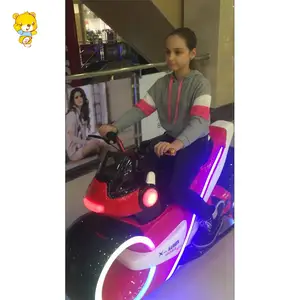 Motosiklet binmek alışveriş merkezi için motosiklet eğlence sürmek uzaktan kumanda tampon araba çocuk motosikleti satılık