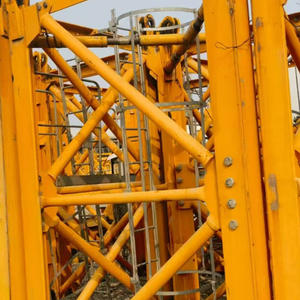 永茂6トン中古建設タワークレーン、ジブ長60メートル、モーター高負荷モーメント、世界中で使用可能 - Product Image 4