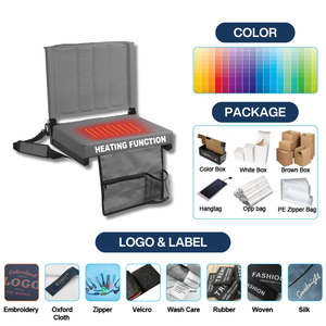 Mydays Tech Sièges de stade personnalisés pour gradins Chaise de stade pliable et inclinable à sublimation - Product Image 1