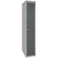 Armoire en métal de stockage de clés Durable de casier en acier de porte unique de haute qualité pour des vêtements de travail de personnel armoire en plastique moulée