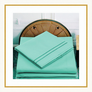 Parures de draps-housses brodées personnalisées 100 % coton 210TC 6 pièces, motif massage, qualité hôtelière, pour détaillants - Product Image 2