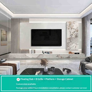 Panneaux muraux en <span class=keywords><strong>PVC</strong></span> marbré à bas prix et de qualité supérieure, autocollants, imperméables, feuilles décoratives en acrylique pour salon - Product Image 5