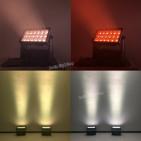 Projecteur LED Wash 6-en-1 RGBWA UV 18x20W étanche sans fil DMX pour soirées, discothèques et scènes