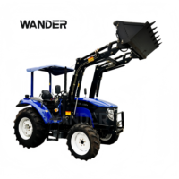 LOVOL 50PS M504 Traktor mit Frontlader - 4-in-1 Schaufel mit Euro-Halterung Schnellwechselsystem