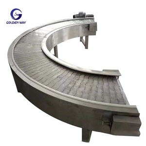 Küçük Güçlü Paslanmaz Çelik/PVC Konveyör Bant Sistemi - Eğimli Bantlı Konveyör Makinesi, Gıda/İmparatorluk Ürünleri için Ağır Hizmet Tipi Konveyörler - Product Image 6