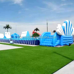 Piscine extérieure de grande piscine gonflable <span class=keywords><strong>avec</strong></span> pliable à haute résistance de piscine de cadre en métal - Product Image 2