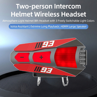 Nuevo Intercomunicador para Casco de Motocicleta X10 Max 2026, Auriculares Inalámbricos 5.3 IP67 a Prueba de Agua, Estéreo, para Comunicación de Audio entre Conductores