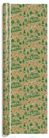 Papier d'emballage de Noël recyclable 80 g/m² motif camion rouge et sapin, ensemble de papier cadeau, sacs cadeaux, étiquettes, autocollants, emballage