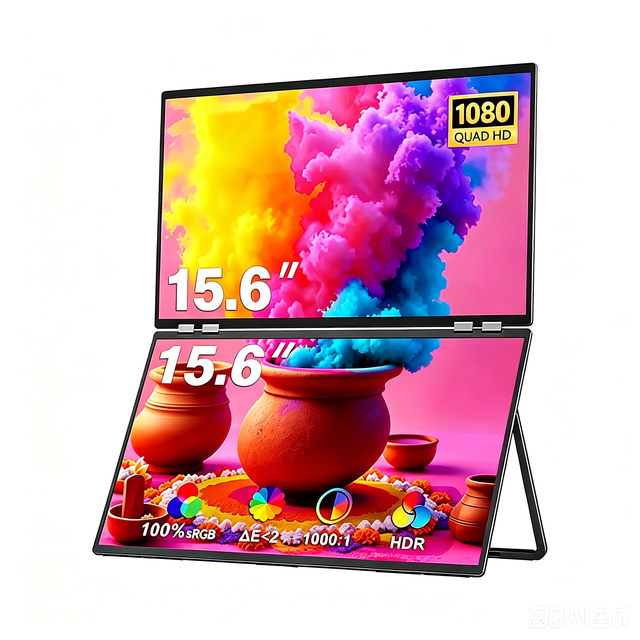 Dual Triple Monitor Wholesale M4 15.6inch IPS 1080P Portable Gaming Extender USB Type-c Ultra-Wide for Laptops PS4/5 for Xbox
