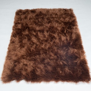 Tapis rectangulaire lavable en Polyester acrylique, accessoire de haute qualité, fausse fourrure de mouton, - Product Image 4