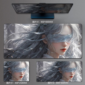 Vigreat Bureau de jeu personnalisé ergonomique grand ordinateur portable chat noir par sublimation drôle Gamer tapis de <span class=keywords><strong>souris</strong></span> Anime personnalisé avec <span class=keywords><strong>repose</strong></span>-<span class=keywords><strong>poignet</strong></span> - Product Image 6