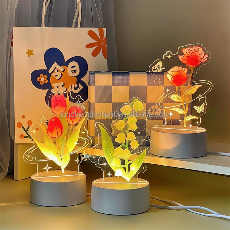 アクリル3DランプアニメハンターXハンターキルア寝室の装飾常夜灯誕生