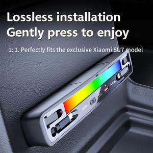 2024-2025 Car Modification Upgrade Car <b>Charger</b> Wired Fast Charging Docking Station Suitable for Xiaomi Su7/Ultra - Product Image 2