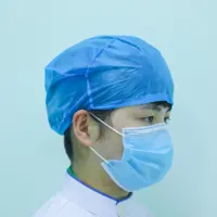 Tuoren अस्पताल के मेडिकल डिस्पोजेबल चिकित्सा टोपी के लिए मेडिकल कैप टोपी सिर पीपी