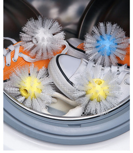<span class=keywords><strong>Bolas</strong></span> para <span class=keywords><strong>Lavadora</strong></span> y Secadora, Atrapapelos Antienredos para Lavandería en Casa, Eliminador de Pelo de Mascotas - Product Image 5