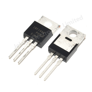 ทรานซิสเตอร์เพาเวอร์มอสเฟต Jekevi รุ่นใหม่และของแท้ IRF1404PBF TO-220 ประสิทธิภาพสูง ผลิตภัณฑ์ IRF1404 - Product Image 1