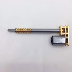 N20 24Ga Gear Motor 32mm Frame Permanent Magnet Brushed DC Motor Flange Mount IP54 Totally Enclosed 36V Output <b>Worm</b> Gear - Product Image 3