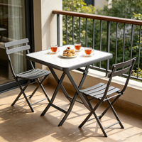 Table basse décontractée simple Table pliante vente en gros de meubles de salle à manger d'intérieur petite taverne Table à manger Portable