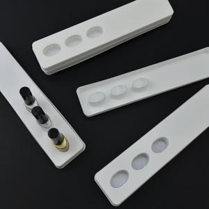 Emballage de plateau blister blanc de forme personnalisée pour bouteille de vernis à ongles en gel - Product Image 6