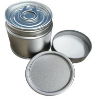 Boîtes en fer blanc pour poudre de matcha et de café de 20g, 30g, 50g à 100g avec accessoires, sac personnalisé avec logo, fermeture facile, finition mate, emballage alimentaire