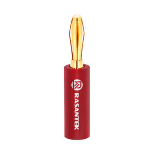 RASANTEK ABS + latón <span class=keywords><strong>berilio</strong></span> cobre electrochapada oro 24K conector de enchufe banana - Product Image 3