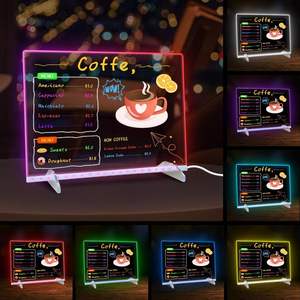 Tavola da Disegno Illuminata a LED per Bambini, Giocattolo Luminoso RGB a Sette Colori, Lavagna Cancellabile, Piastra Fluorescente per Scrittura - Product Image 4