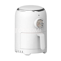 Mini friteuse à Air électrique de 1,8 l, Surface de cuisson antiadhésive, compacte, peu encombrante, température fixe, petite friteuse à Air