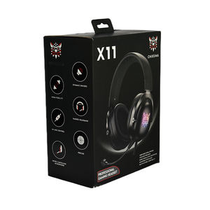 Auriculares con orejas de gato bonitos de Color sólido <span class=keywords><strong>Onikuma</strong></span> <span class=keywords><strong>X11</strong></span> RGB Cool Light Over Ear, auriculares para juegos con cable y micrófono extraíble de fábrica - Product Image 6