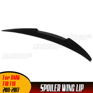 Alerón trasero estilo M4 para BMW F10 F18 2011-2017, extensión de alerón trasero de fibra de carbono/negro. - Product Image 1
