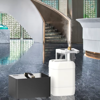 Diffuseur d'aromathérapie aux huiles essentielles 5L avec temps et concentration de parfum réglables, diffuseur sans eau, couvrant 10000 m³