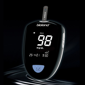 Glucómetro digital Bioland personalizado al por mayor para la diabetes, kit de monitor de glucosa en sangre, kit de prueba de glucosa en sangre - Product Image 1