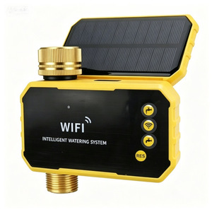Timer per Valvola dell'Acqua Wi-Fi a Basso Consumo Energetico Alimentato a Energia Solare; Timer ZigBee con Durata Batteria Illimitata, Testa in Ottone per Irrigazione a Goccia - Product Image 6