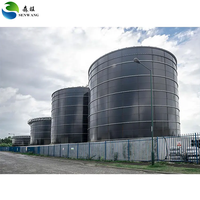 Nouvelle Mini Usine de Biogaz Portable Automatique avec PLC, Récipient sous Pression, Moteur, Pompe, Réservoir, Réacteur, Capacité de Fermentation 0-100 kg/jour