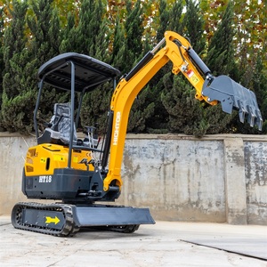 Mini-excavatrice hydraulique sur chenilles HT18 1800 kg, commande par joystick, moteur Laidong, garantie 1 an, prix bas - Product Image 4