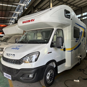 Autocaravana de Alta Gama <span class=keywords><strong>IVECO</strong></span> con Transmisión Automática, <span class=keywords><strong>Camper</strong></span> con Camas, Baño, Cocina, Sofá y Aire Acondicionado - Product Image 1