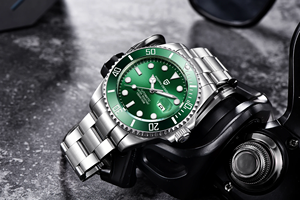 Montre automatique <span class=keywords><strong>PAGANI</strong></span> DESIGN PD-1639, montre-bracelet mécanique de luxe avec verre saphir, montre sport en acier inoxydable étanche pour homme - Product Image 2