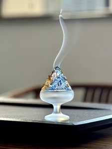 Миниатюрный горный держатель для благовоний Бошань-портативный хрустальный композит для путешествий - Product Image 6