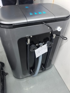 Robot de nettoyage de sols commercial entièrement automatique 5-en-1 MiCity 2026, contrôlé par application, pour entrepôts et bureaux, avec fonctions de balayage et de lavage. - Product Image 3