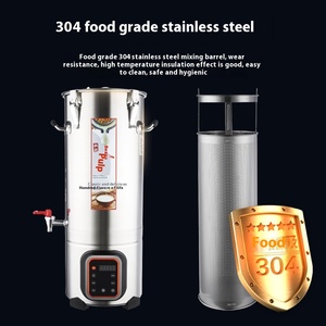 Máy làm sữa đậu nành bằng thép không gỉ thương mại bán buôn nhà máy Unitech 10L 13L 15L 20L, máy xay đậu nành - Product Image 6