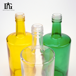 Bán buôn Brilliance thương hiệu công nghiệp sử dụng Glass <span class=keywords><strong>Whisky</strong></span> Vodka Gin rượu chai với nút chai Stopper 500ml/700ml/750ml - Product Image 5