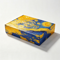 Boîte d'emballage personnalisée avec logo, boîte cadeau, boîte d'expédition, carton ondulé recyclable
