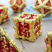 Superbe ensemble de dés DND en métal vert martelé, 1 pièce, fait main, en zinc moulé, dés polyédriques pour Dungeons & Dragons, jeux de rôle de table