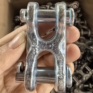 ตัวเชื่อมโซ่แบบวงแหวนคู่รูปตัว H ยี่ห้อ Qingdao Xiang Sheng Hardware ขนาด 6 มม. ชุบเคลือบด้วยไฟฟ้า แข็งแรงทนทาน เหมาะสำหรับทำจี้ - Product Image 1